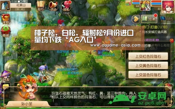 樟子松、白松、辐射松9月份进口量均下跌‘AG入口’(图2) 樟子松、白松、辐射松9月份进口量均下跌‘AG入口’(图2)