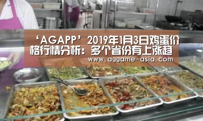 ‘AGAPP’2019年1月3日鸡蛋价格行情分析:多个省份有上涨趋势!(图2) AG视讯